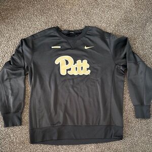 Pitt Nike Dri-Fit Charcoal Crewneck Men's Sweater